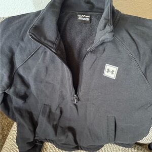 Under Armour Black Quarter Zip Up